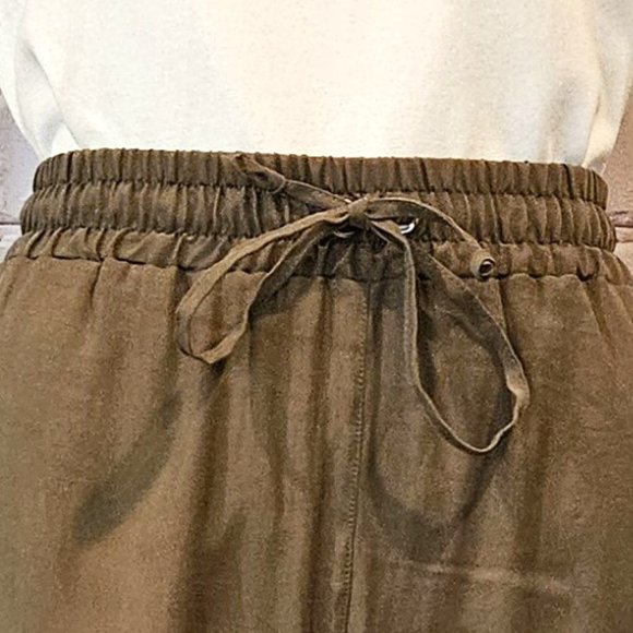 STUDIO POINT, olive green cargo pants - Picture 5 of 11